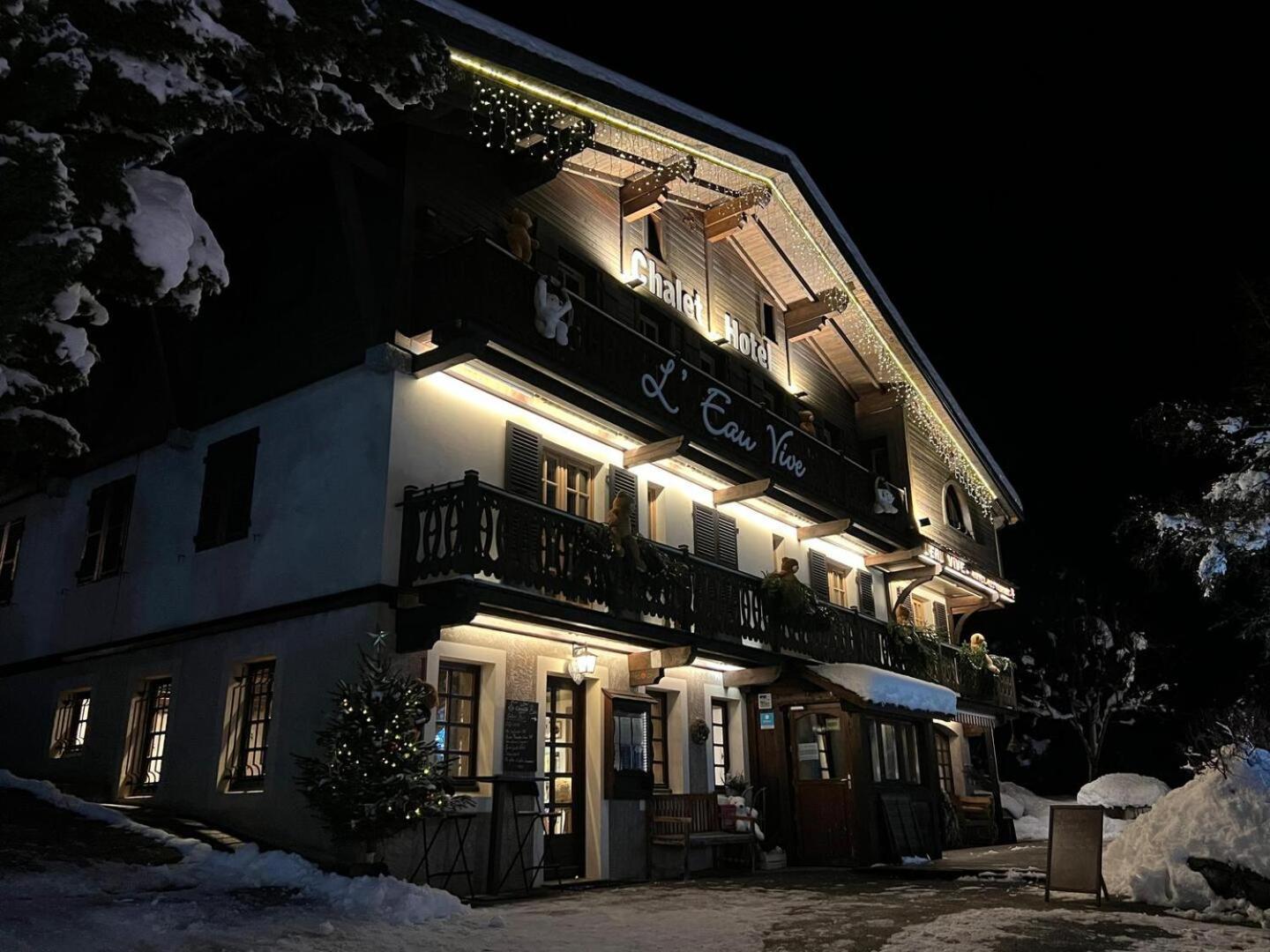 Chalet Appart'Hotel L'Eau Vive Saint-Nicolas-la-Chapelle  Esterno foto