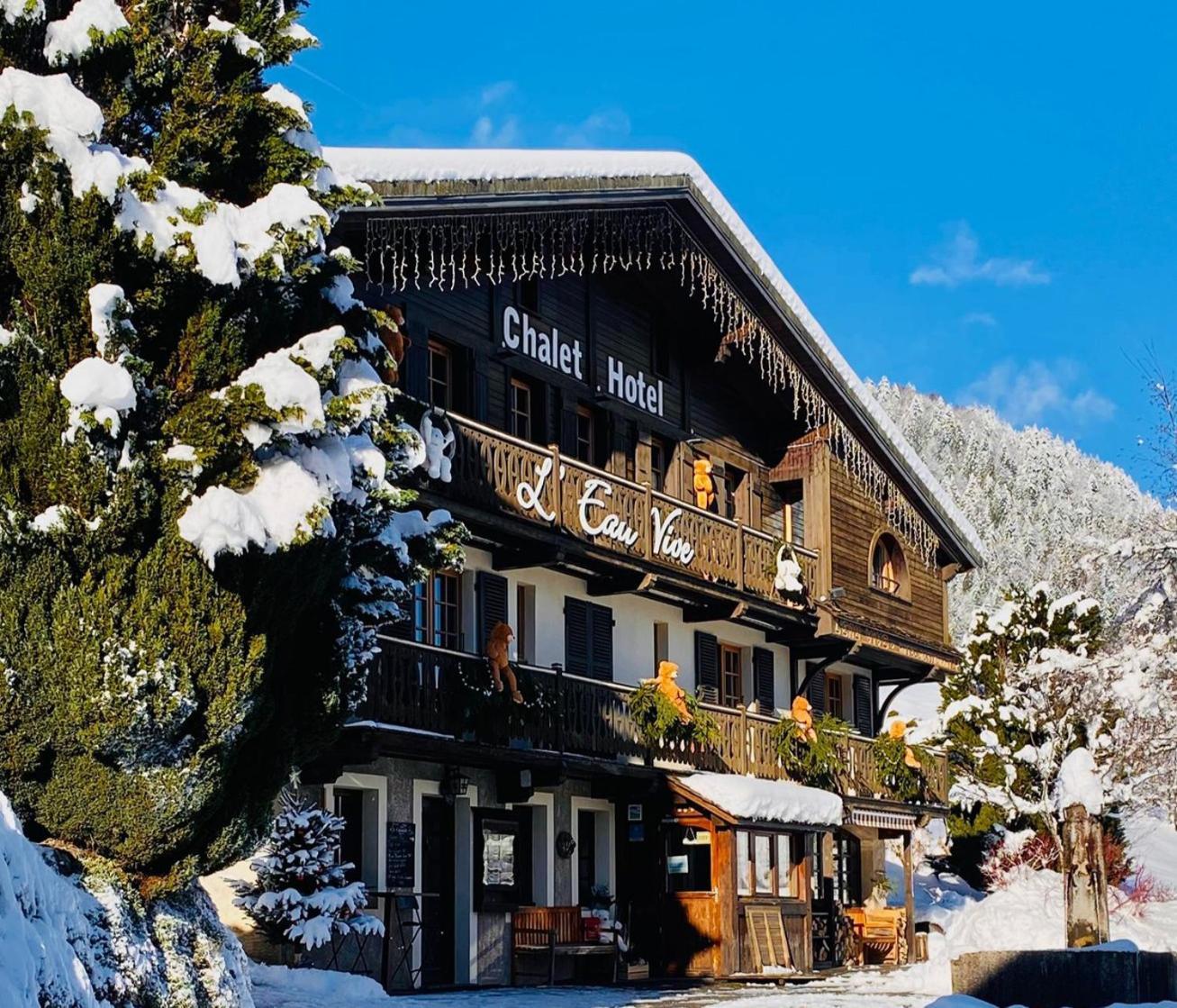 Chalet Appart'Hotel L'Eau Vive Saint-Nicolas-la-Chapelle  Esterno foto